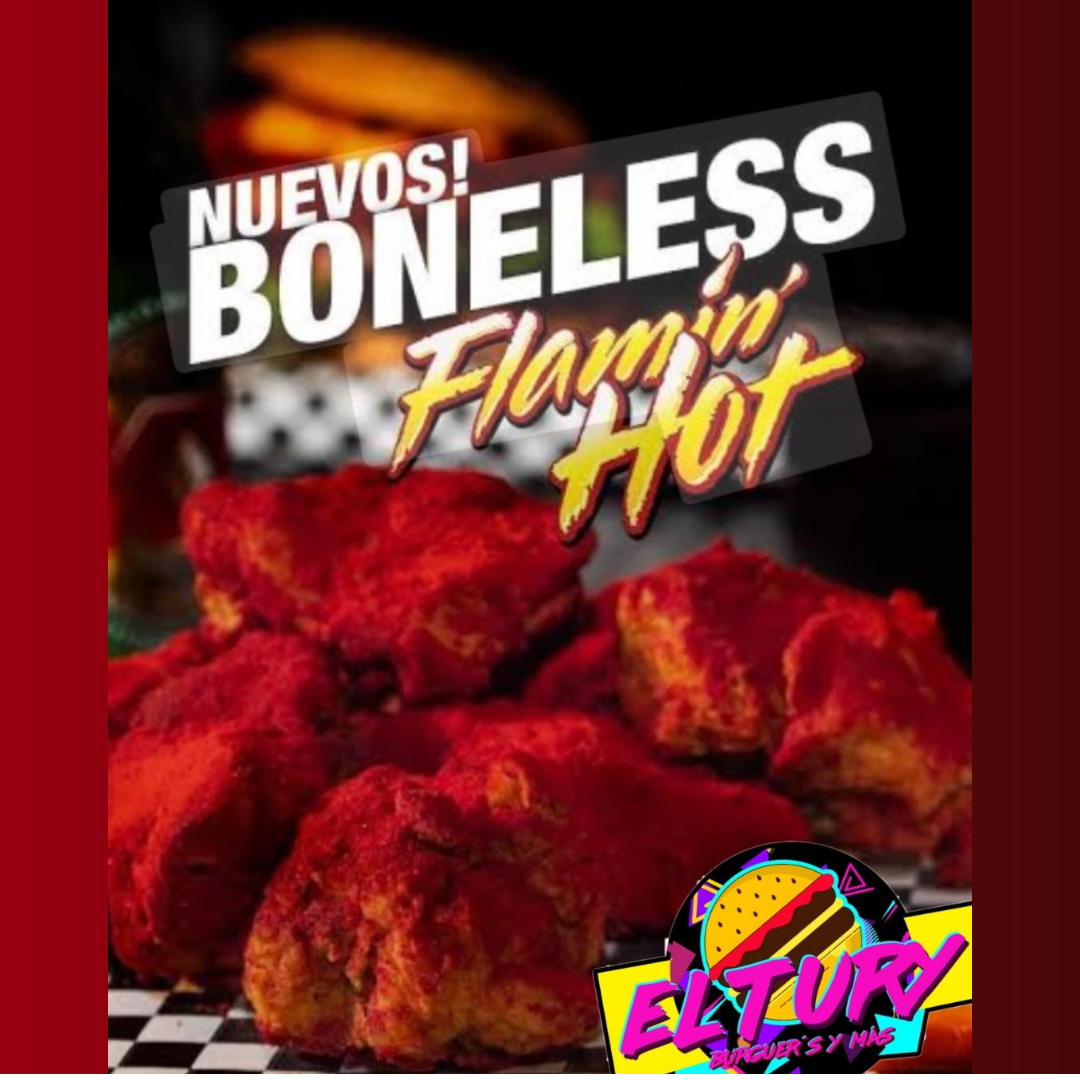 Boneless Queso Flaming Hot