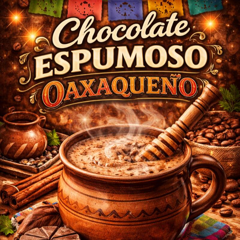 Chocolate espumoso oaxaqueño
