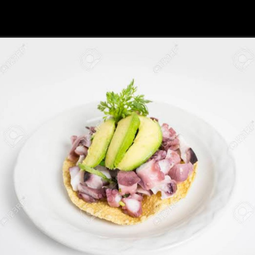 Tostada de calamar
