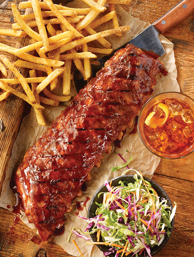 COSTILLAS BABY BACK BBQ deliv