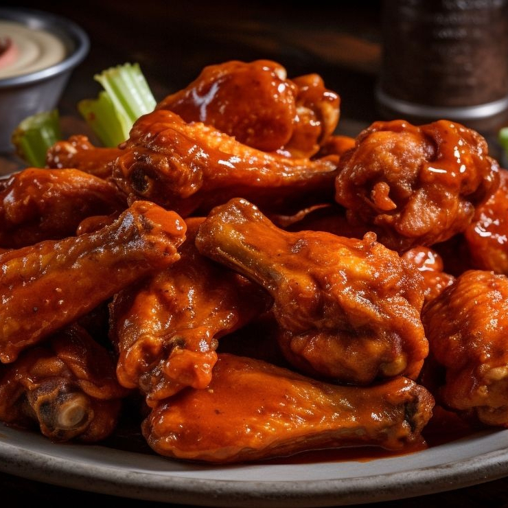 1 Kilo De Alitas + Aderezo