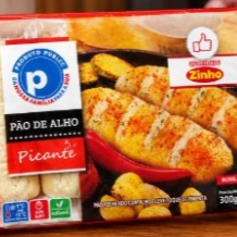 Pão de Alho Public Tradicional fórmula zinho