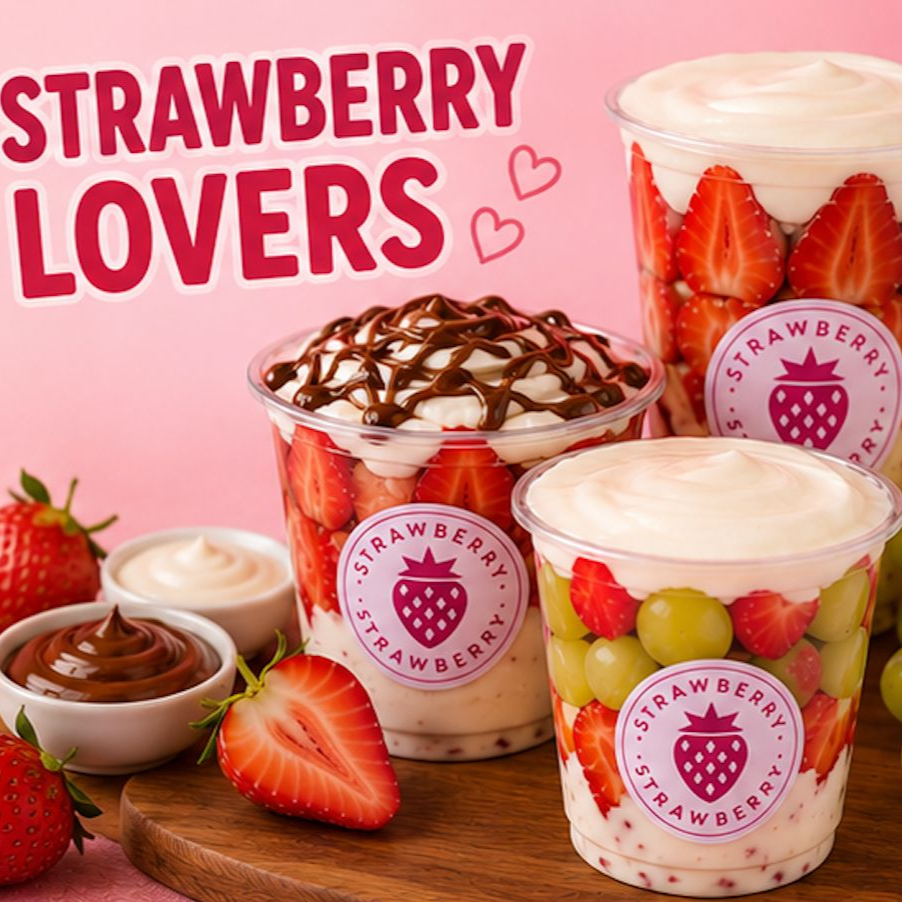 “STRAWBERRY LOVERS” 🍓✨
