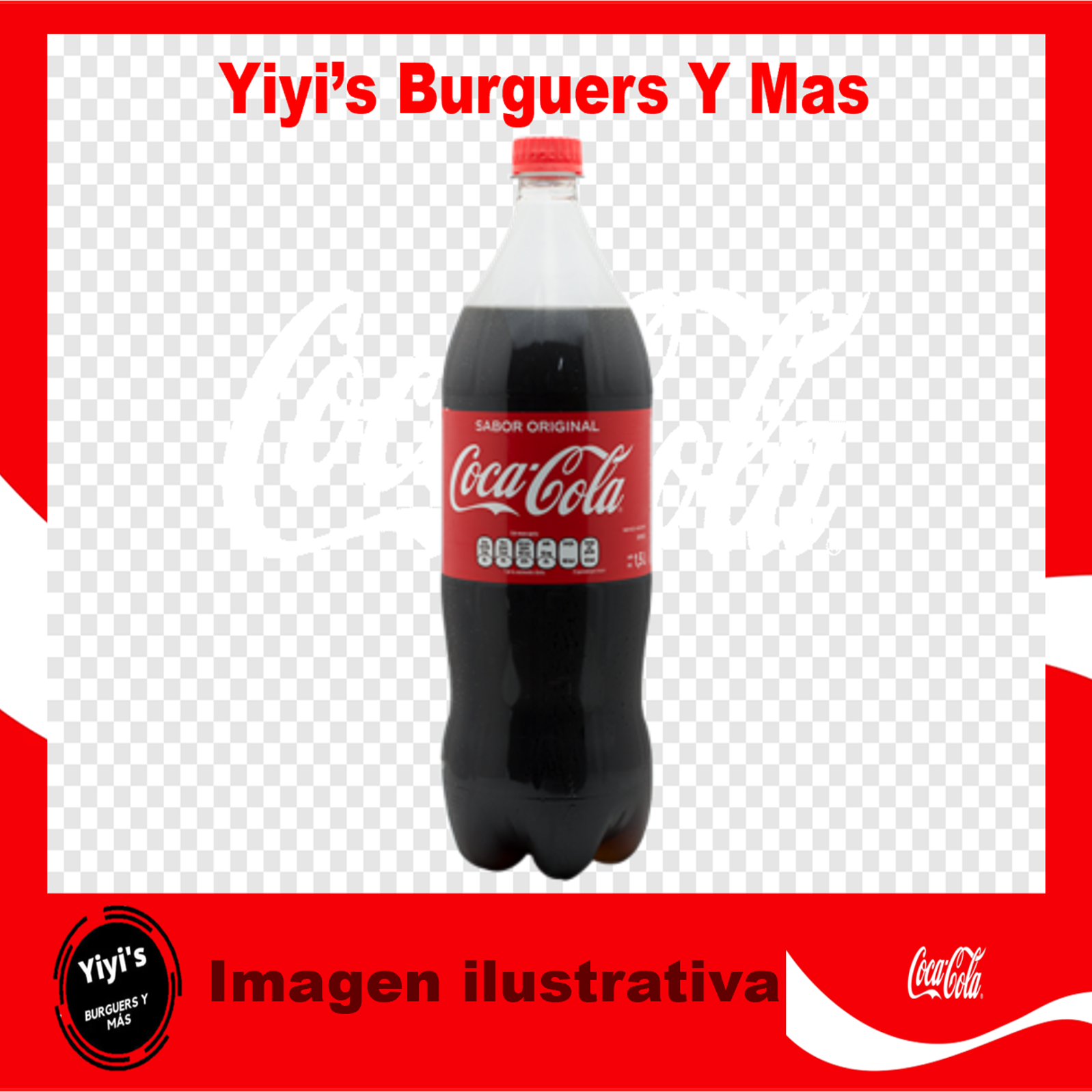 Coca Cola 1.75 LTS. ( o Sabores a Disponibilidad)