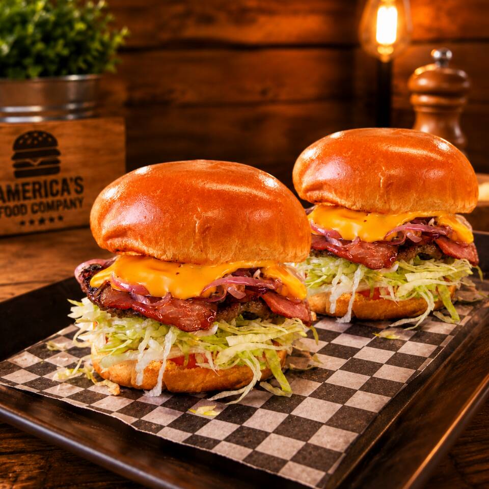 2 Hamburguesa America´s