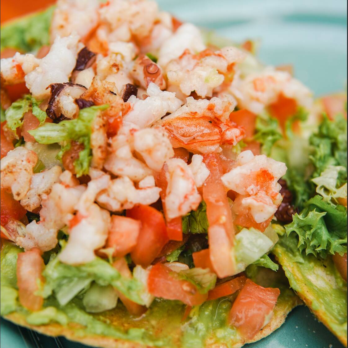 Tostadas de Camarón