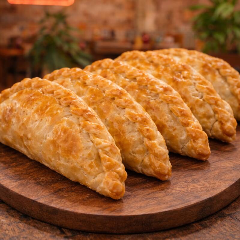 Bandeja empanada de pollo x5 unds