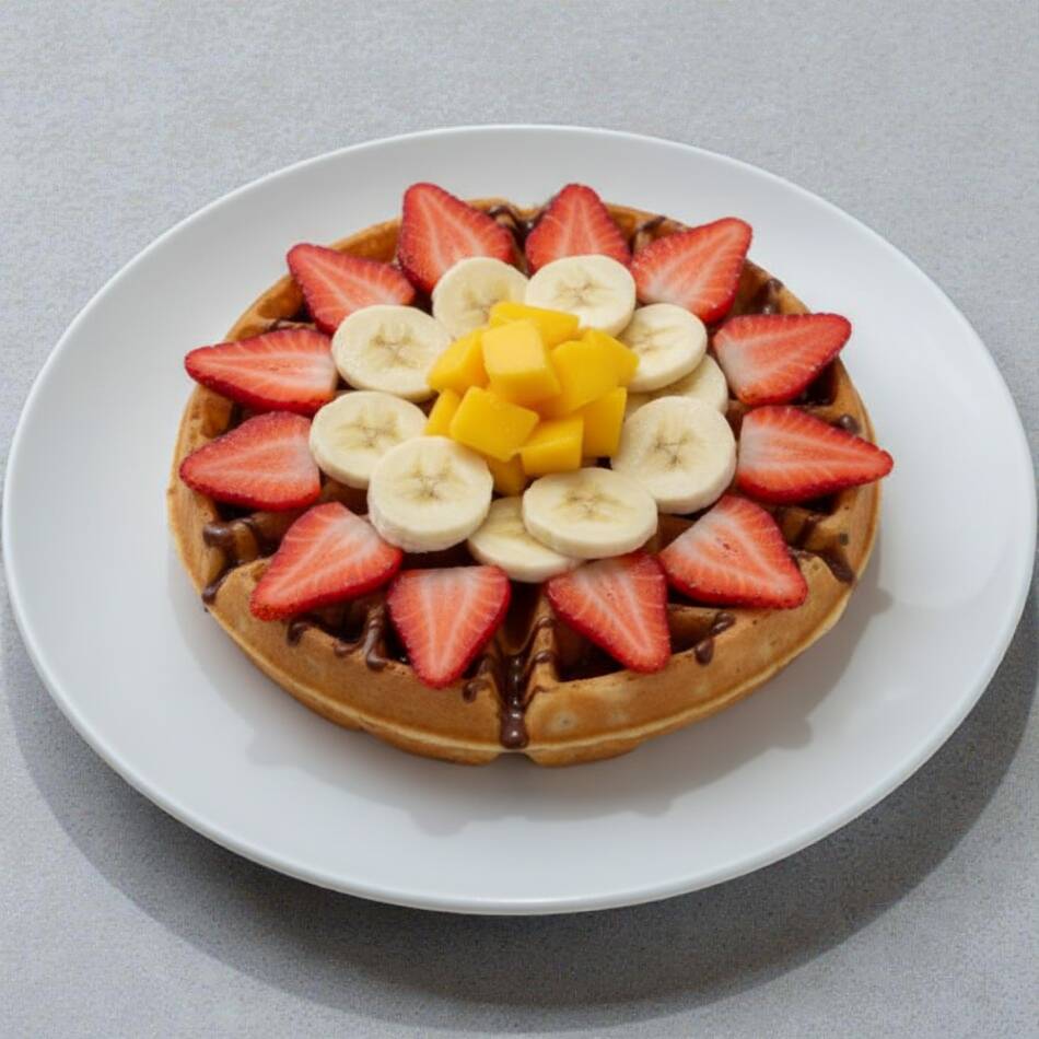Waffle Tropical