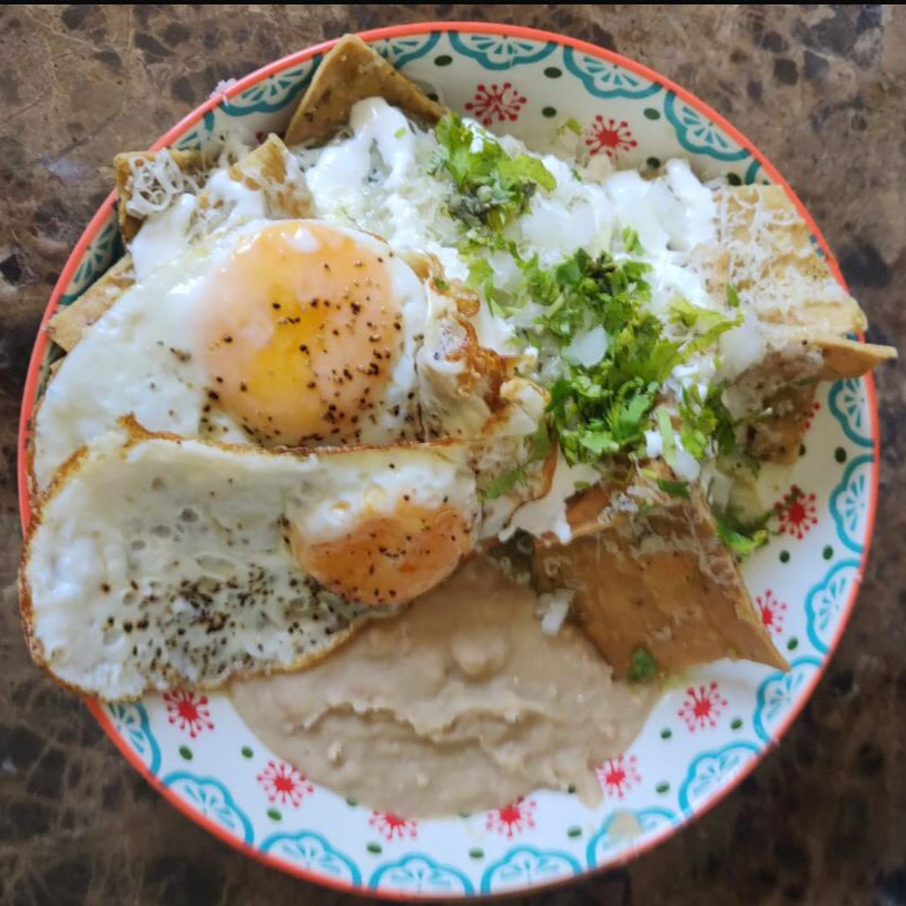 Chilaquiles en salsa Chipotle