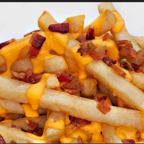 Papas a la Francesa con Tocino