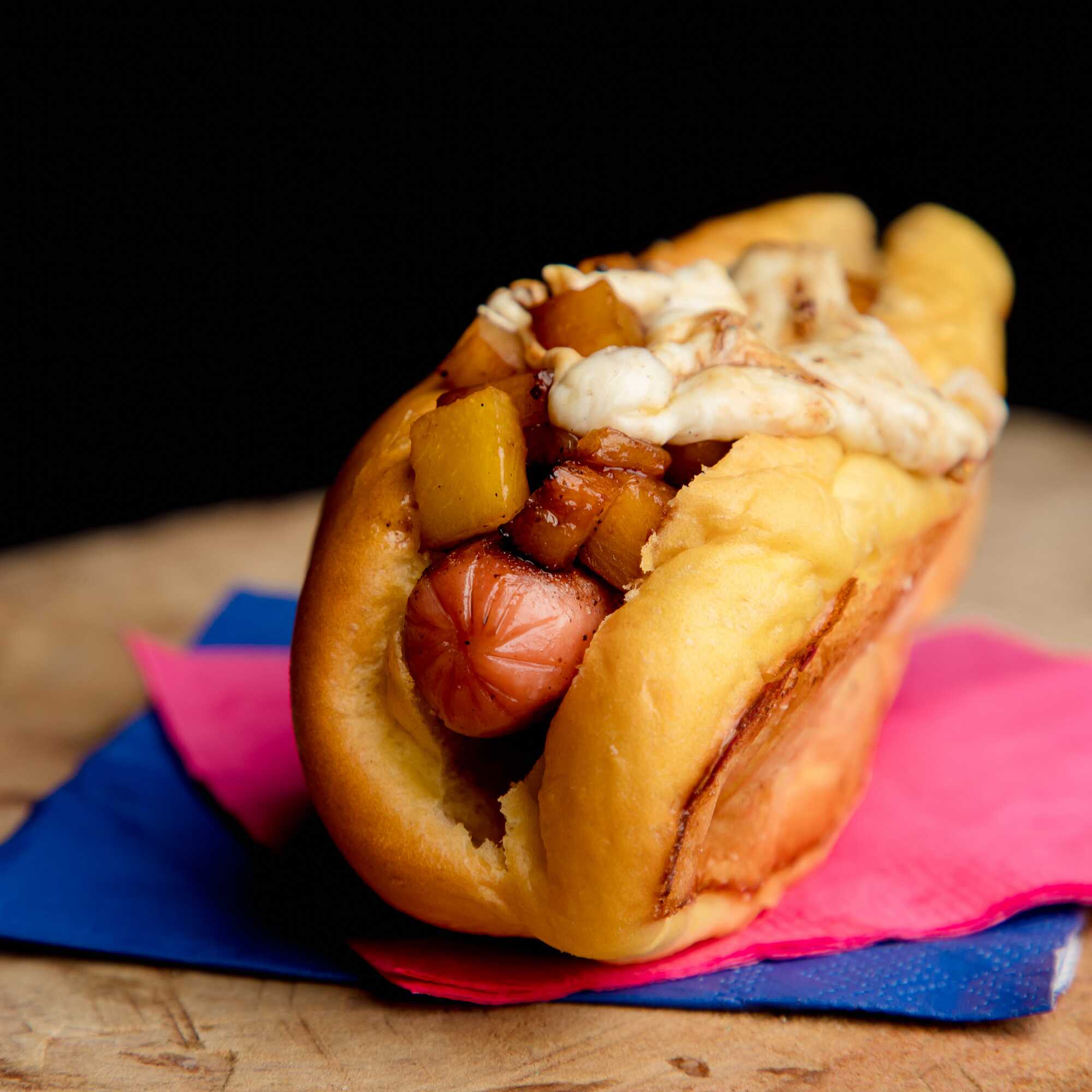 Hot dog Hawaiano