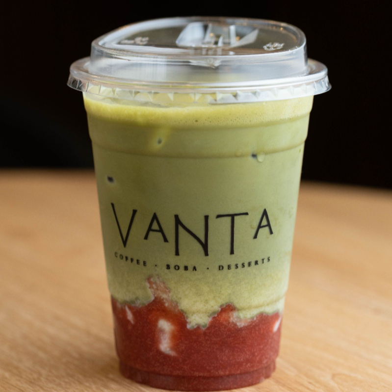 Matcha fresa 16 Oz