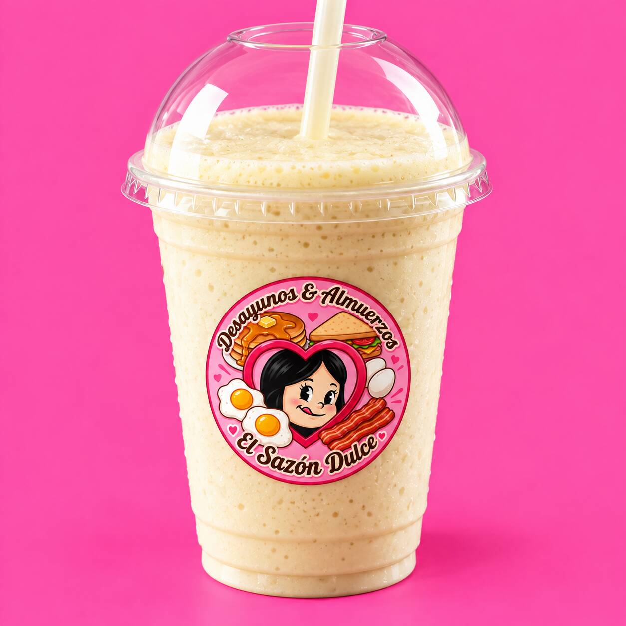 Licuado de Plátano ½ Litro