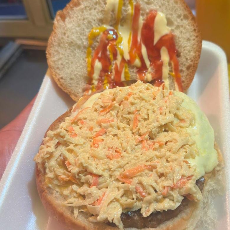 Hamburguesa con Queso Asadero