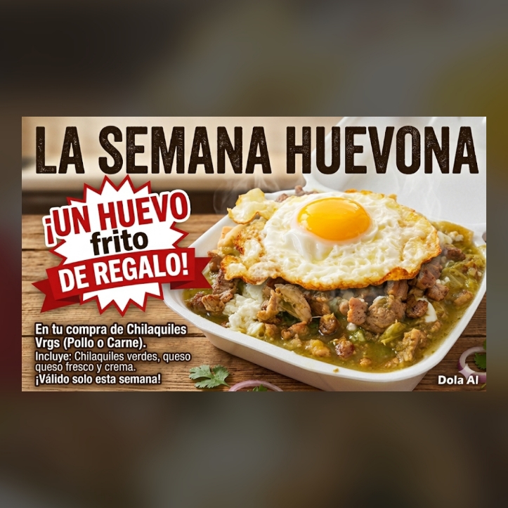 🤗promo la semana huevona 🤗