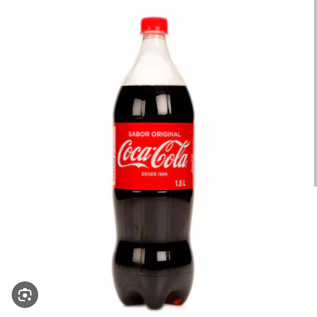 Gaseosa coca cola 1.5 litros