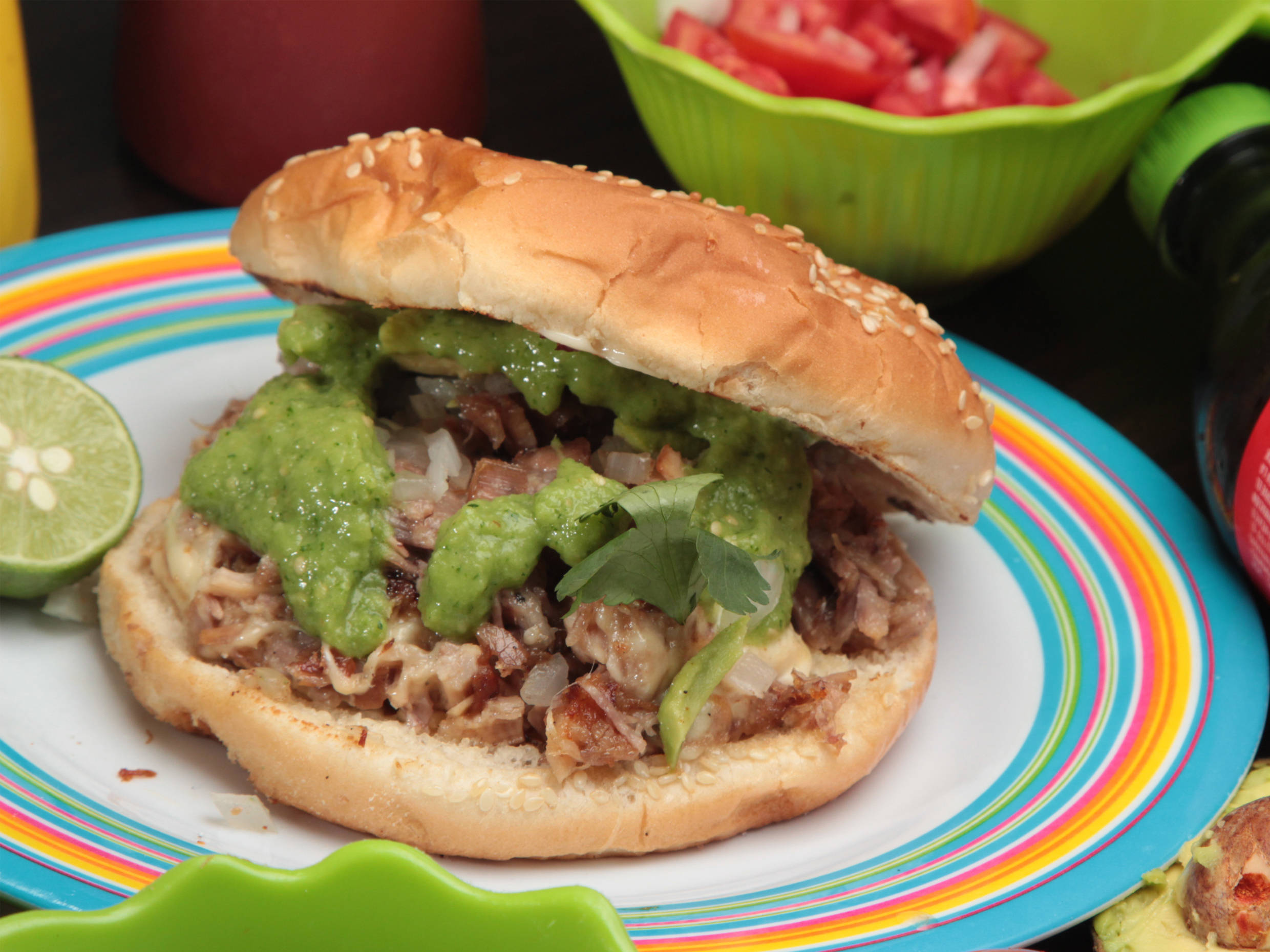 Hamburguesa de Suadero