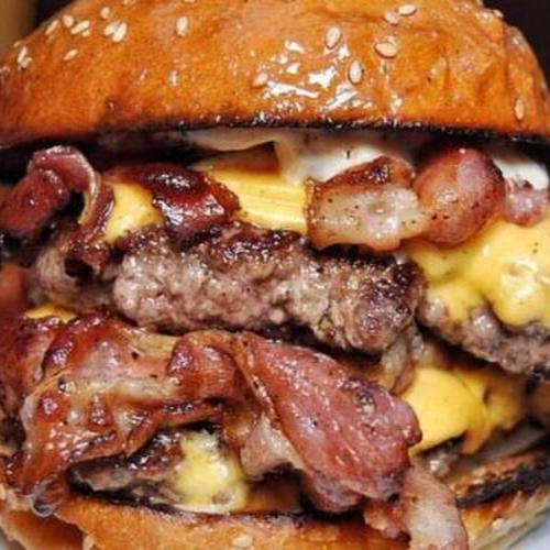 Hamburguesa Doble Bacon