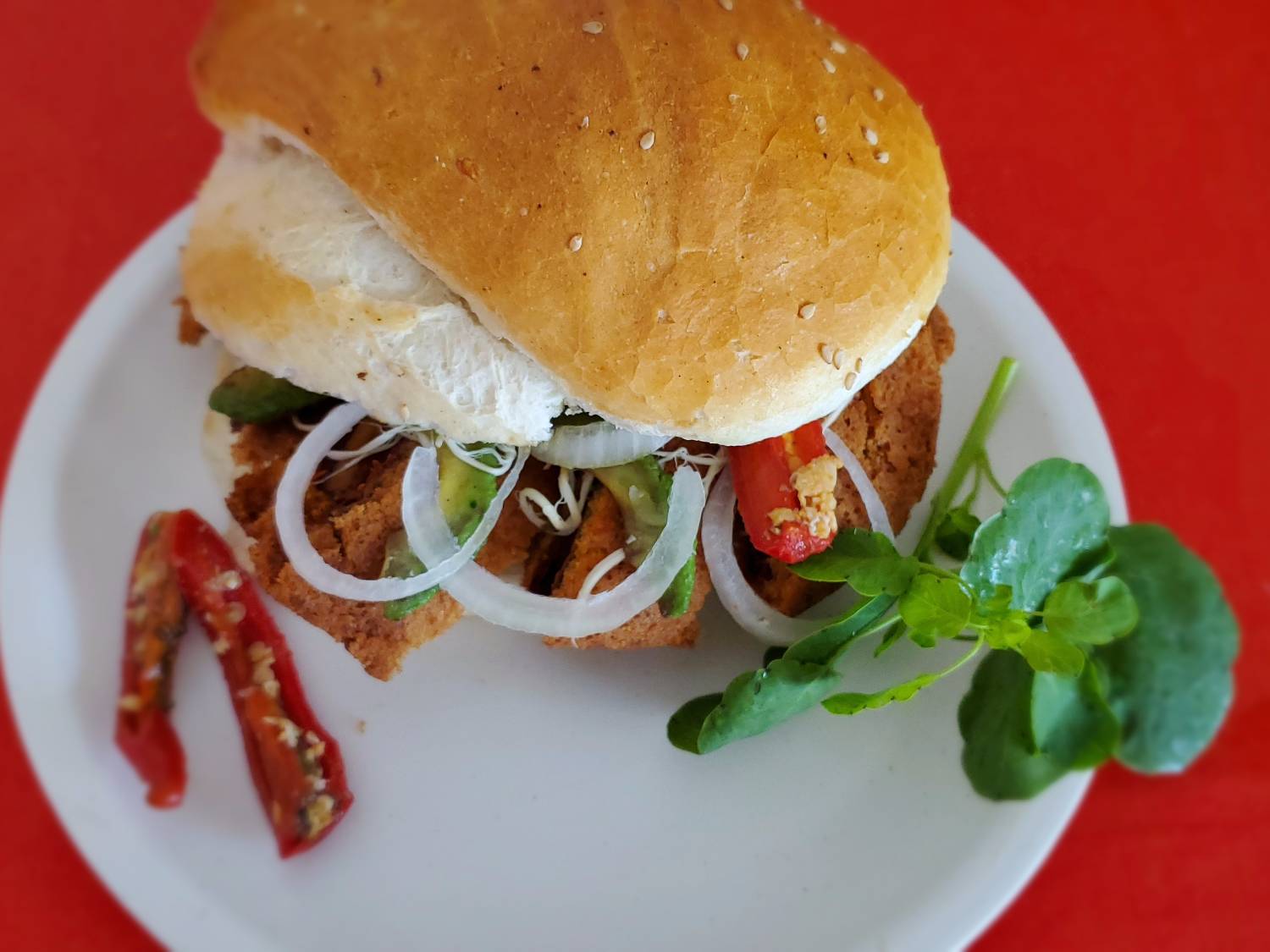 Combo 1 Cemita + Papas + Coca 400ml