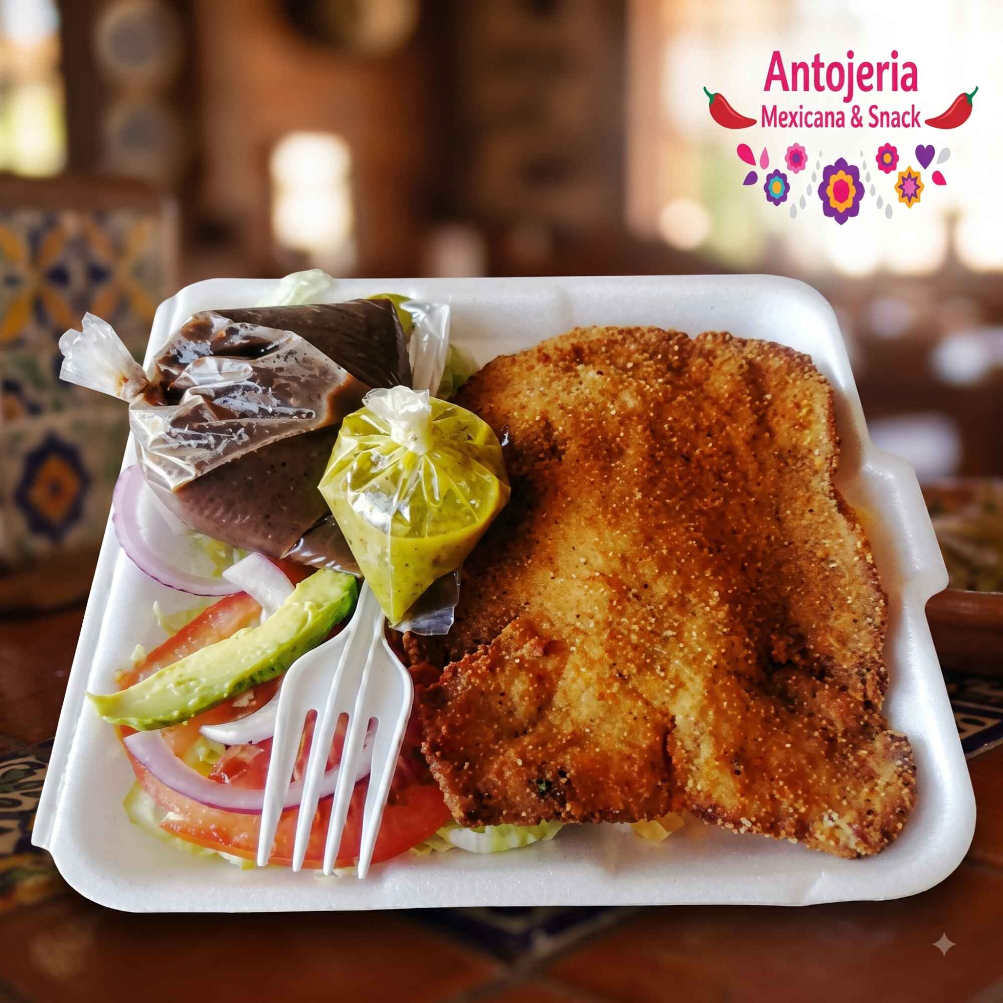 Milanesa de Pollo o Cerdo