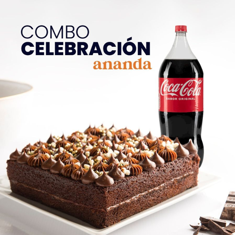 Combo Celebración Chocolate + Coca Cola