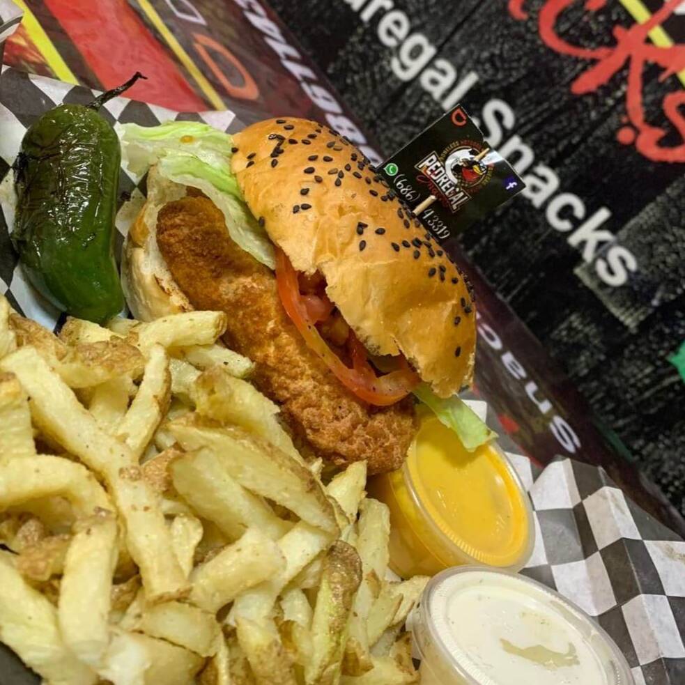 HAMBURGUESA CRISPY
