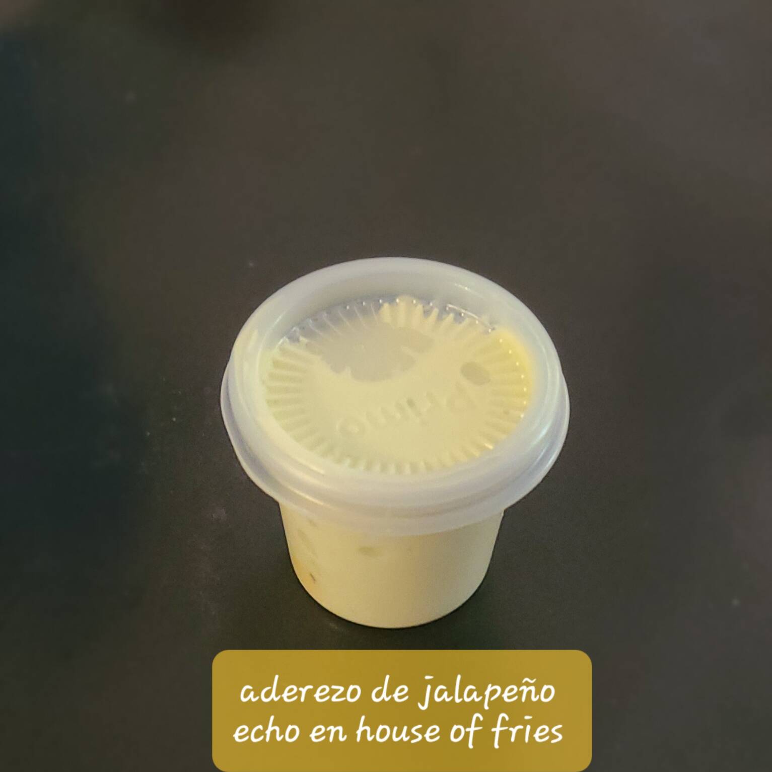 Aderezo de Jalapeño