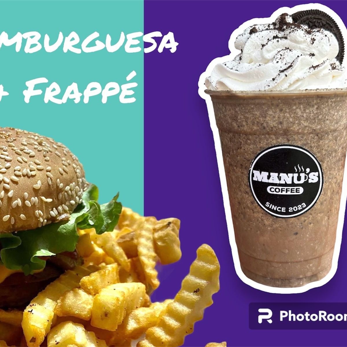 Combo Hamburguesa + Frappé