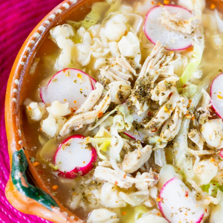 Combo Pozole Blanco Mixto