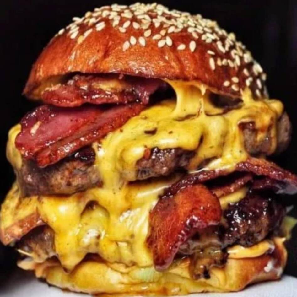 HAMBURGUESA HAWAIANA