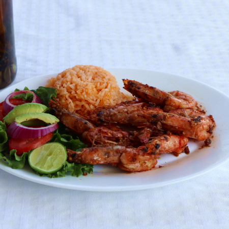 Camarones Al Mojo De Ajo