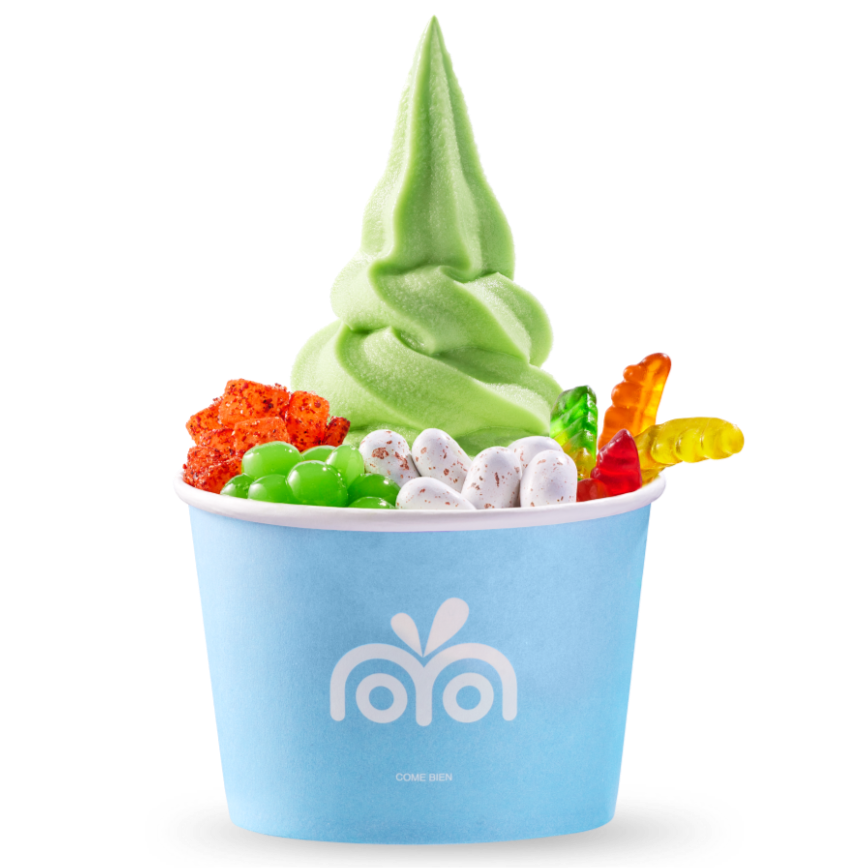 Moyo de Yogurt Chico con Toppings