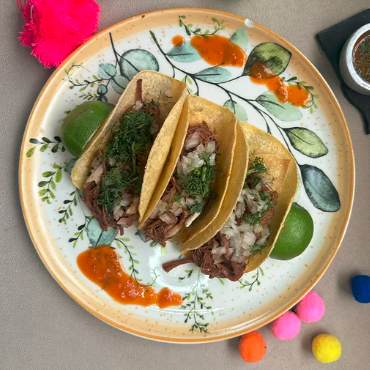 Tacos al Pastor X 3 mas Gaseosa