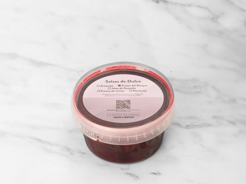 Salsa Frutos del Bosque 500ml