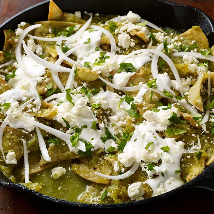 Chilakillers en Salsa Verde