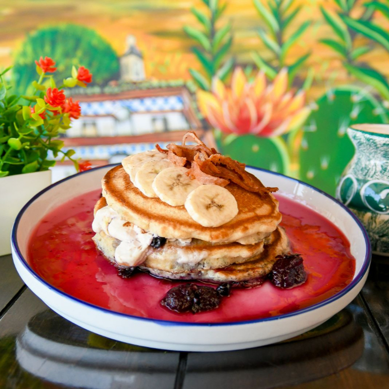 Hot Cake Frutos Rojos