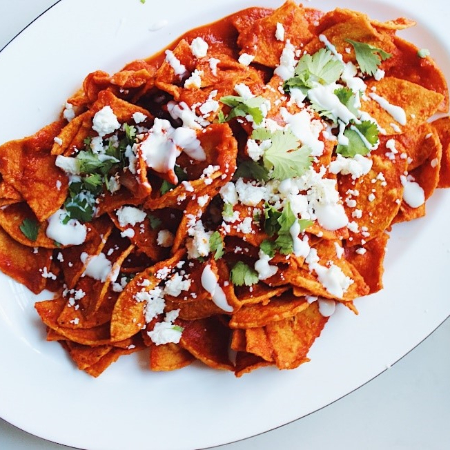 orden de chilaquiles