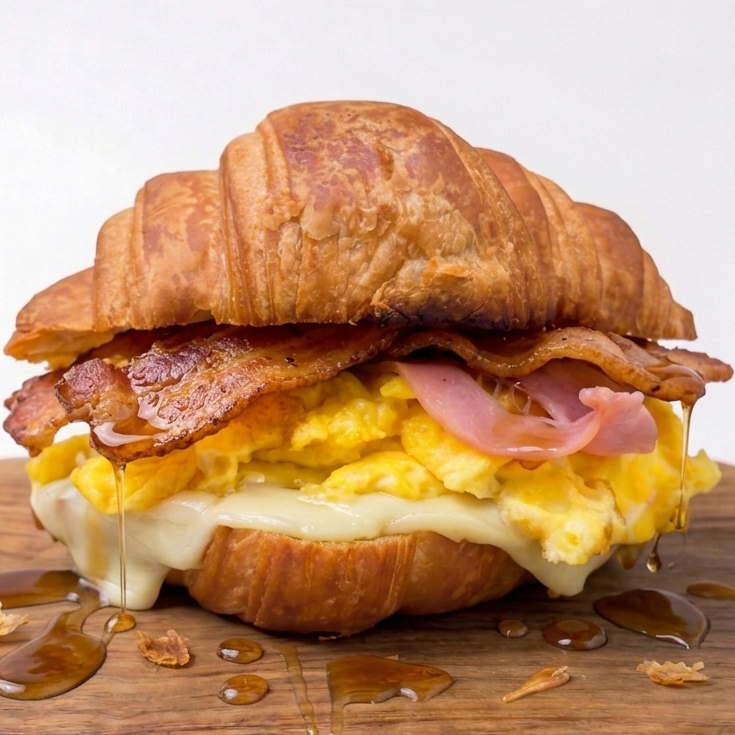 Croissant Huevo & Tocino