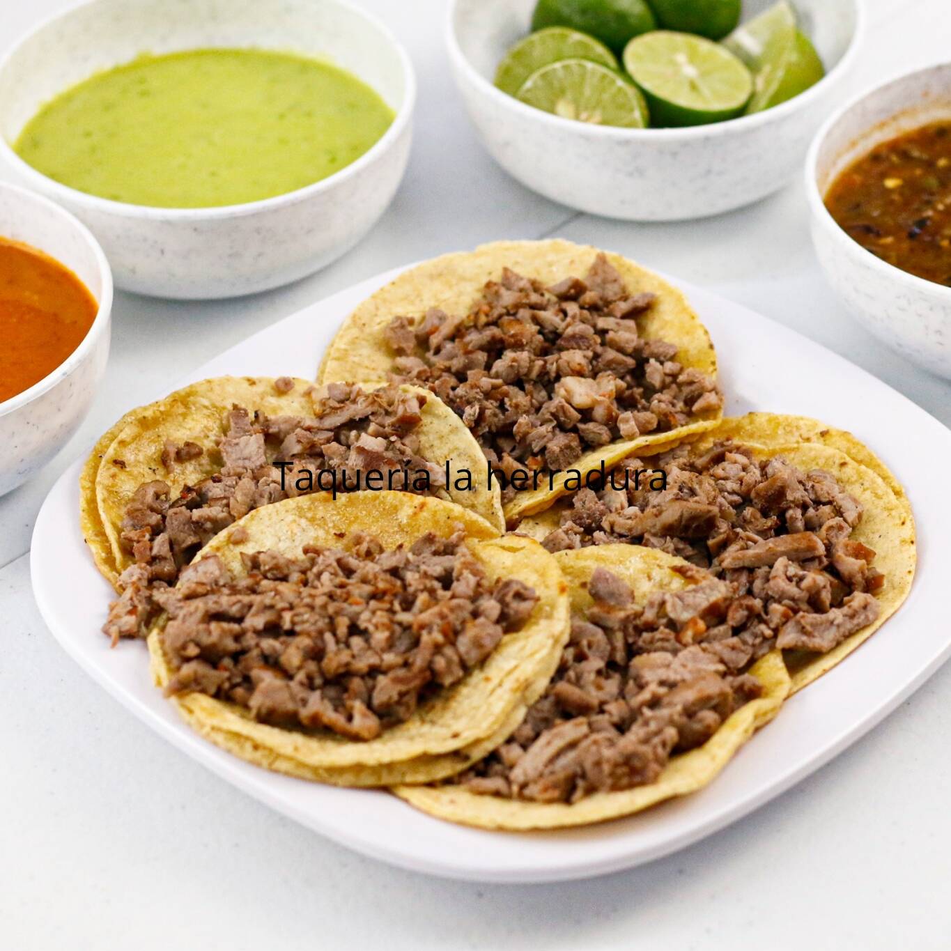 Orden de 5 Tacos de Bistec