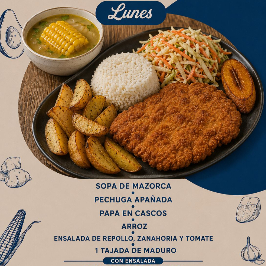 Menu Ejecutivo Del Dia + Guarapo